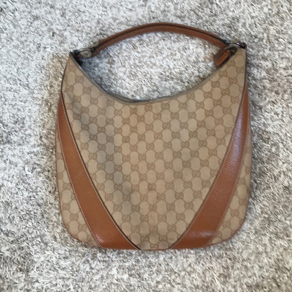 small tan gucci bag